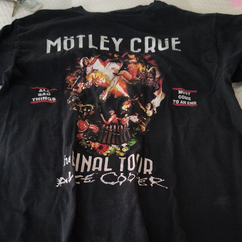 Motley Crue/ Alice Cooper Tour 2014 T-shirt
